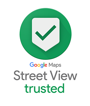 google maps street view trusted badge